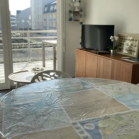 Familial Pres De La Avec Parking Et Balcon Verdoyant - Fr-1-482-49 Apartment Fort-Mahon-Plage